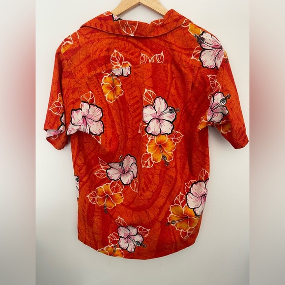 Vintage Hawaiian Floral Maluna Hawaiian Vintage Casual Shirts for Men Size M - Picture 4 of 5